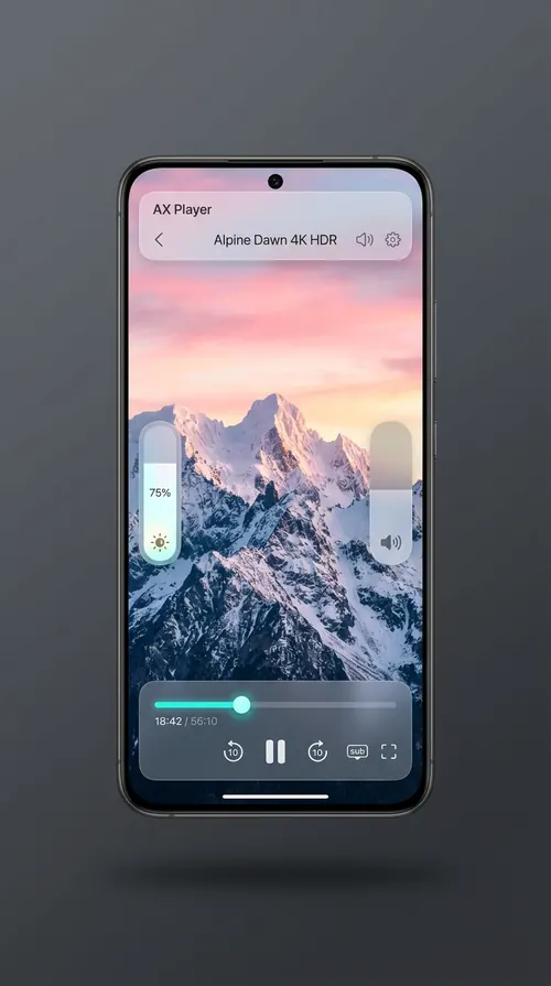 AX Video Player 4K Playback